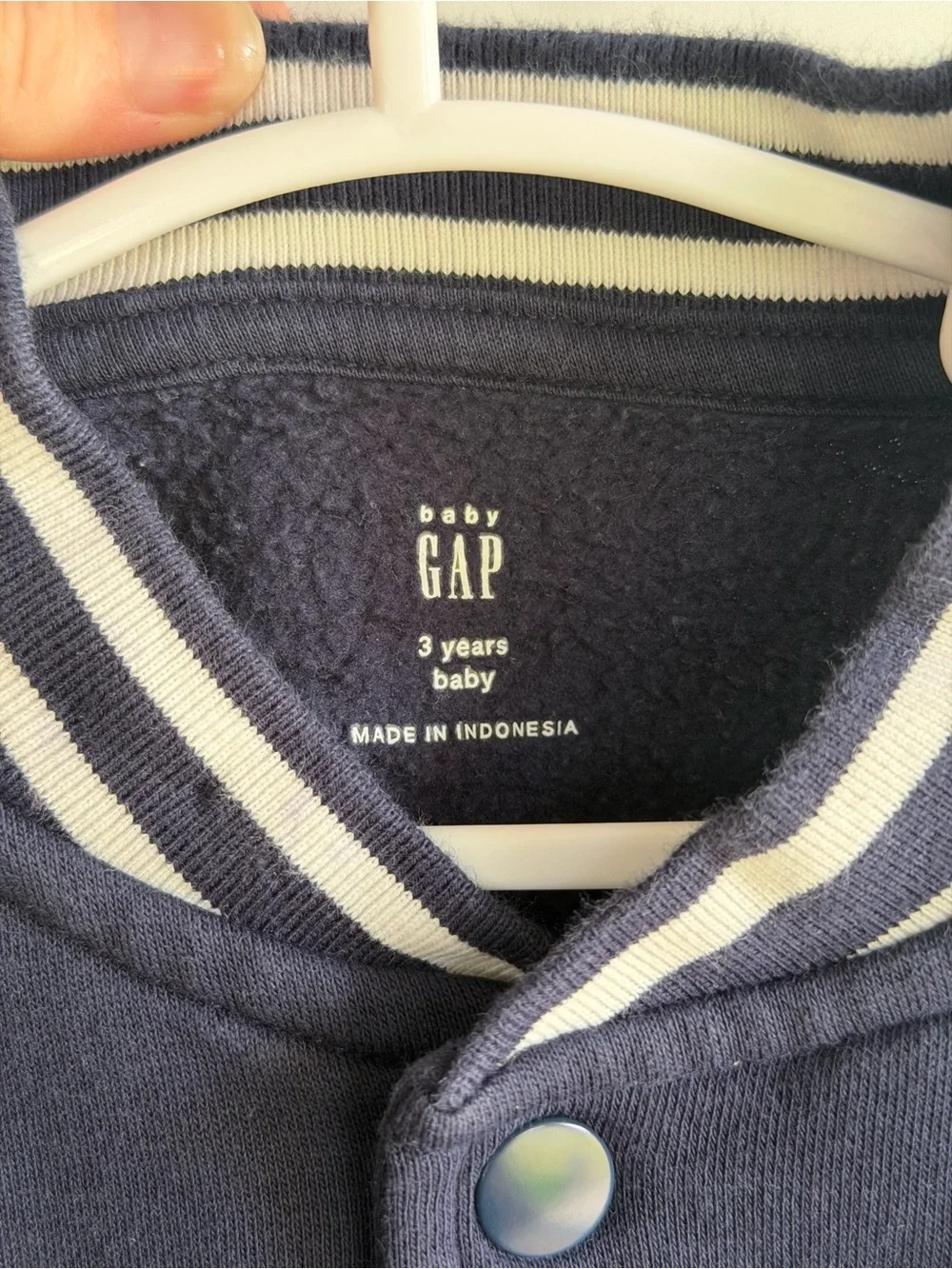 Toddler GAP Vintage Soft Brannan Bear Varsity Jacket 3T